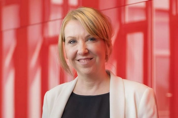 Annette Grabbe, Sprecherin des Vorstands, Arbeitsdirektorin und Finanzvorständin / Foto © Rheinbahn